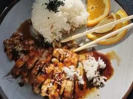 31A. Ryż z kurczakiem w sosie teriyaki (na słodko)