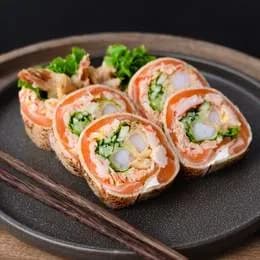 "AUTOBUS" Tamago bez ryżu, łosoś, krewetka