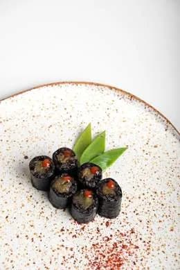 Niewęgorz w czarnym ryżu