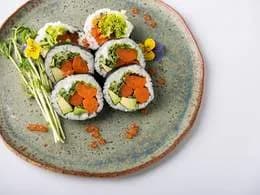 Futo mieserek phila z niełososiem i niekawiorem