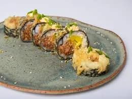 Futo specjalne pasta z niemakreli cała w tempurze