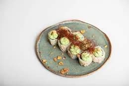 California specjalne por z kremem edamame i prazonym czosnkiem