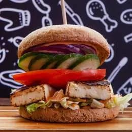 Burger Vege z Grillowanym Serem Paneer