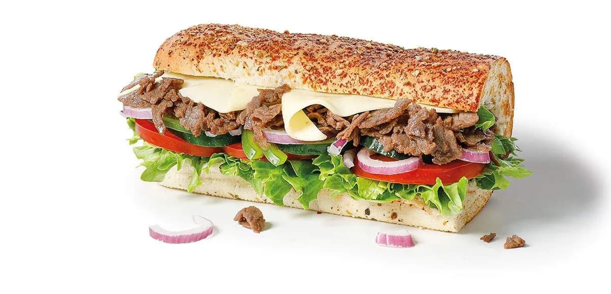 Sandwicz Stek z Serem 15cm