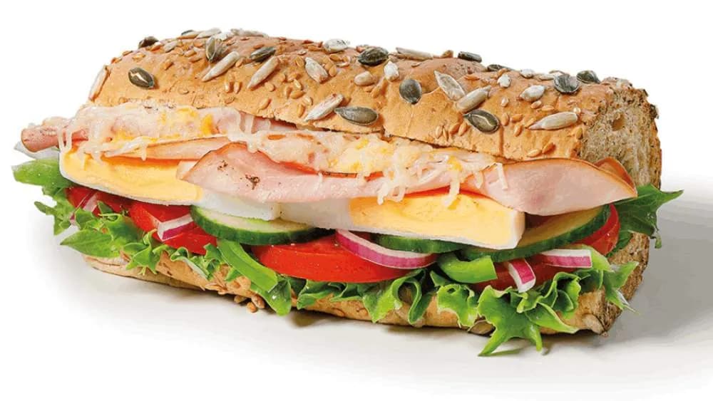 Sandwicz Jajko Szynka 30cm w Zestawie