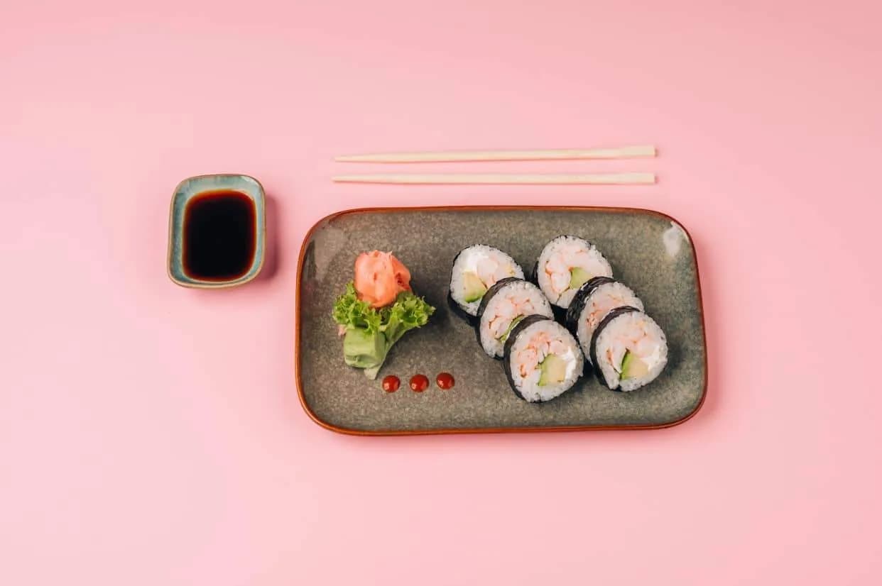 Futo Maki - Krewetki, serek, awokado