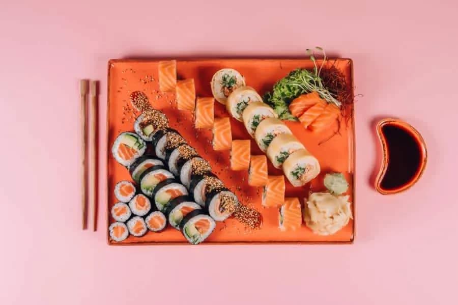 Zestaw łososiowy 35szt