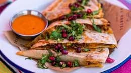 Pollo fajita quesadilla