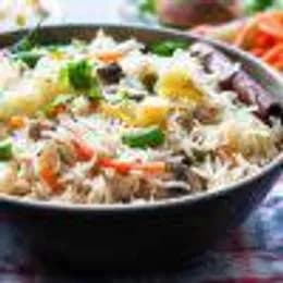 Pulao Rice z groszkiem