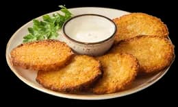 Placki ziemniaczane z kwaśną śmietaną 5szt