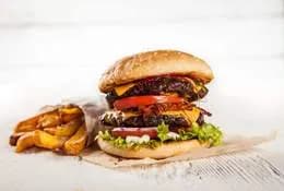 zestaw Hamburger plus frytki