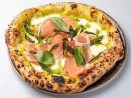 Pizza Asparagus Aria.