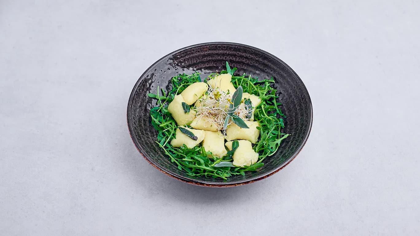 Gnocchi z kozim serem i truflami