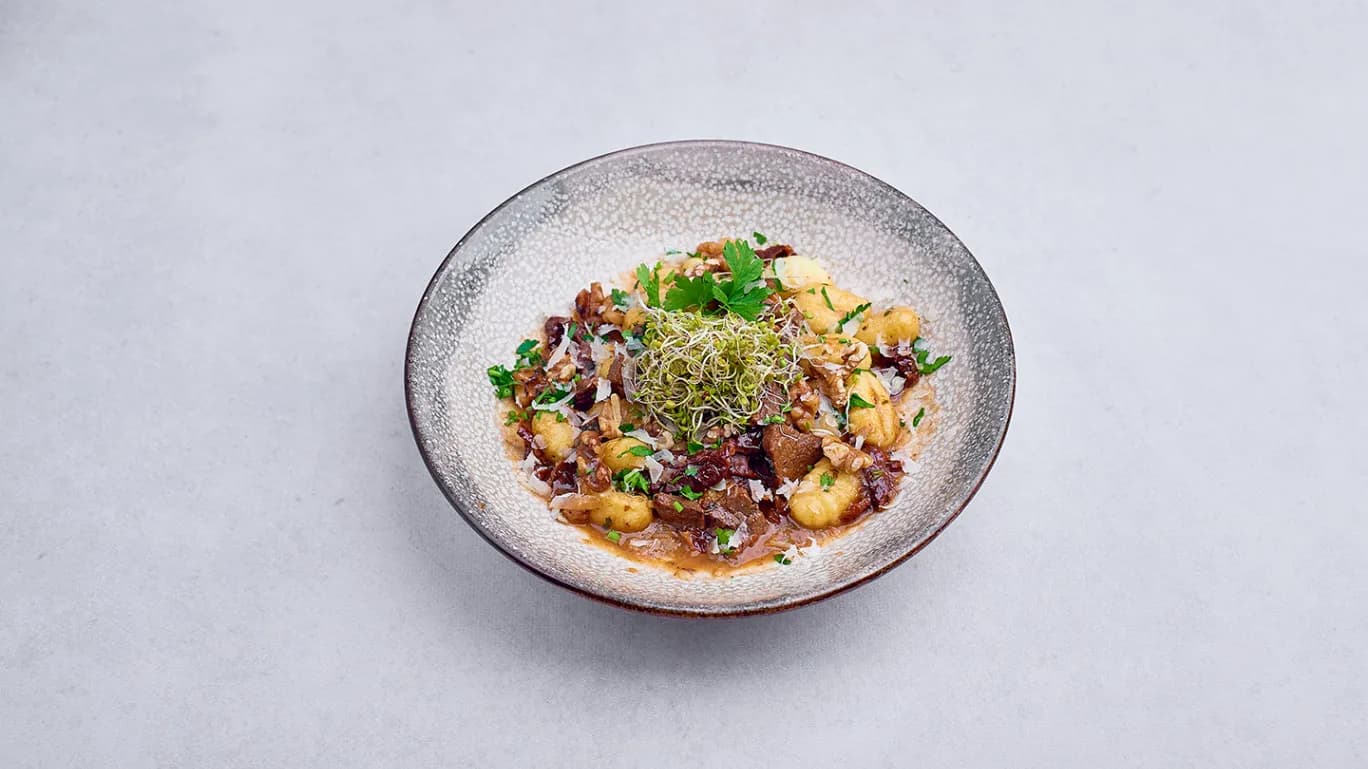 Gnocchi z wołowiną