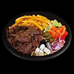 Talerz Kebab Standard z baraniną