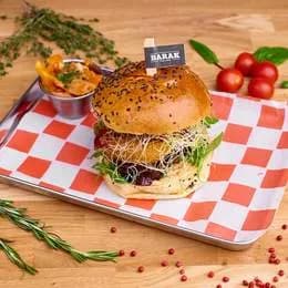 Burger Camembert w Panko