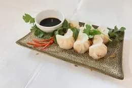 4. Dimsum na parze z krewetkami