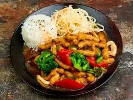 15.Kurczak w sosie pieciu smakach