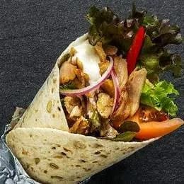 Rollo tortilla kebab z serem średni