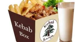 11 - zestaw kebab box duży kurczak, ayran