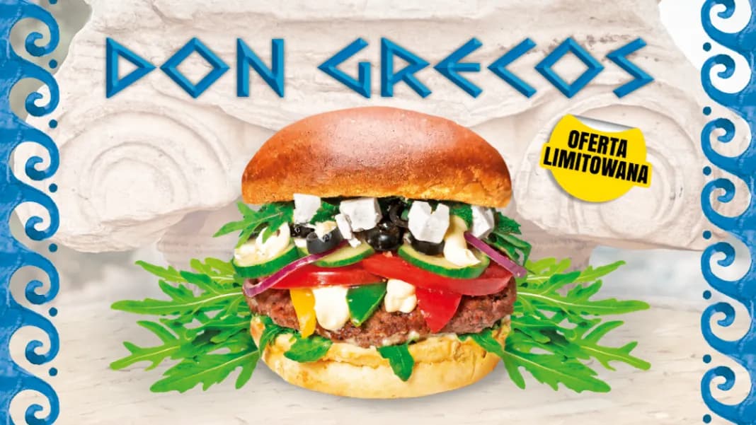 DON GRECOS - Burger sezonowy