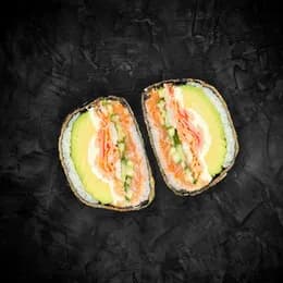 Sushi-Burger Łosoś-krewetka