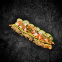 Sushi Hot-Dog Łosoś-krewetka