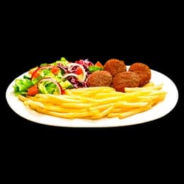 Falafel Dish on Plate XL