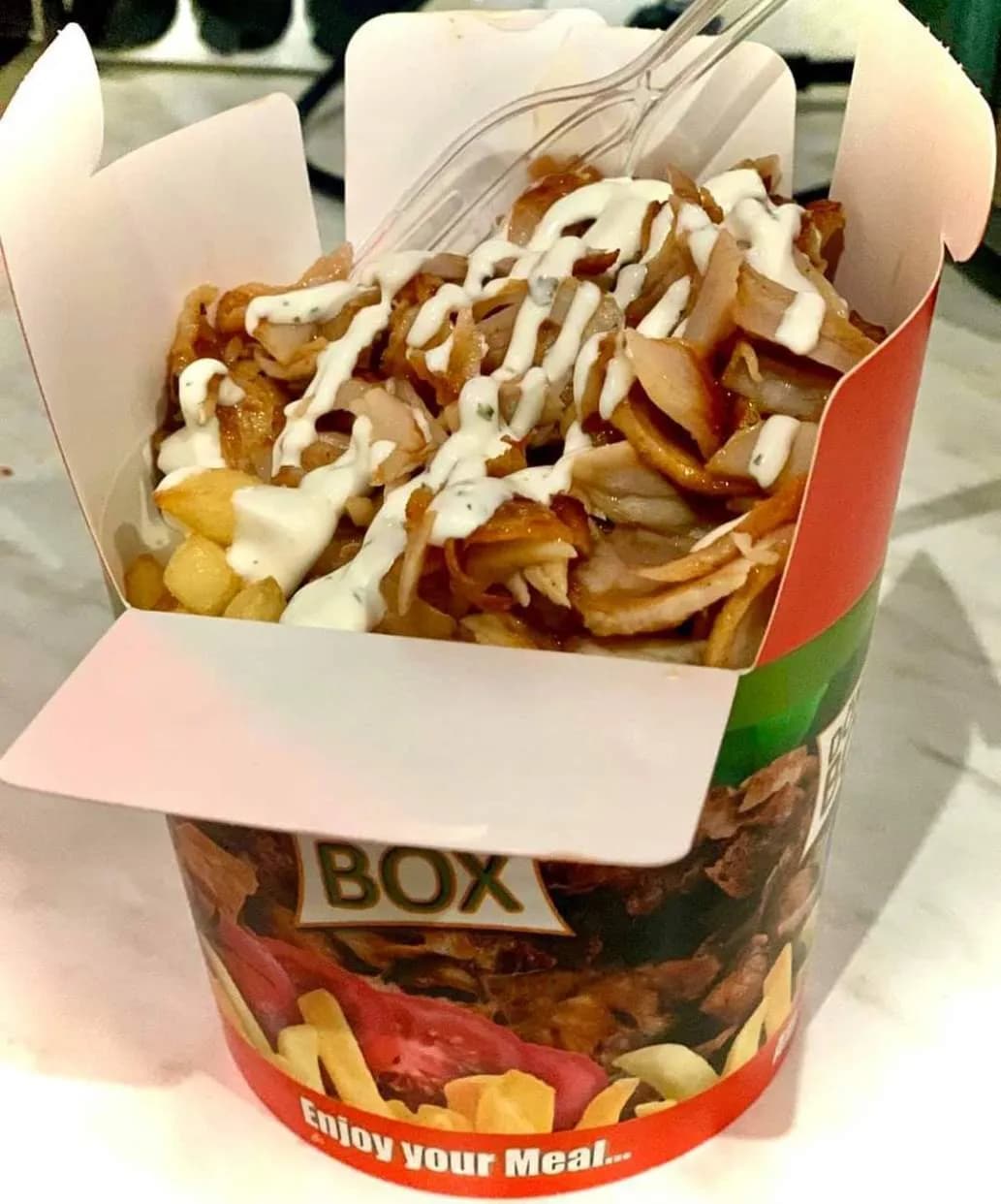 Kebab Box tylko mięso