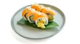 California Krewetka w tempurze, Łosoś