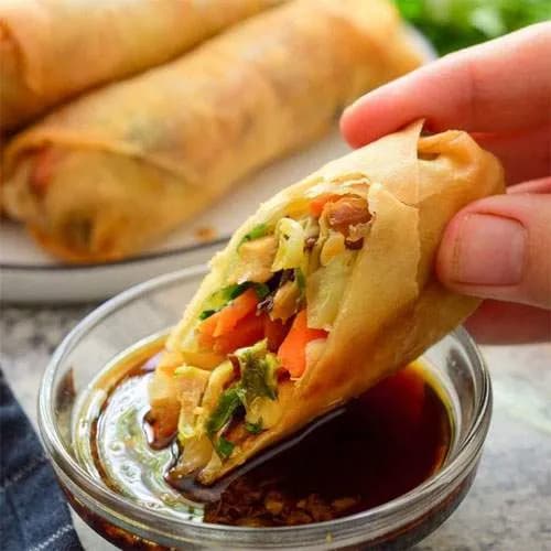 Vegetable spring rolls (6 szt. / 6 pcs)
