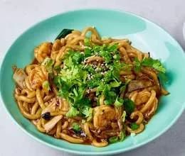 Udon z krewetkami Box