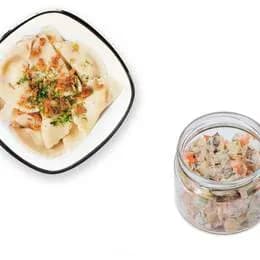 Pielmieni i Sałatka zestaw 2