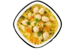 Zupa Ziemniaczana z Drobiowymi Pulpetami