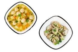 Zupa i Pielmieni zestaw 2