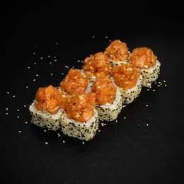 California Gold krewetka w tempurze i tatar z łososia