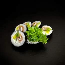 Futomaki węgorz w tempurze