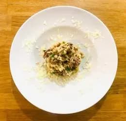 Risotto z wołowiną i borowikami