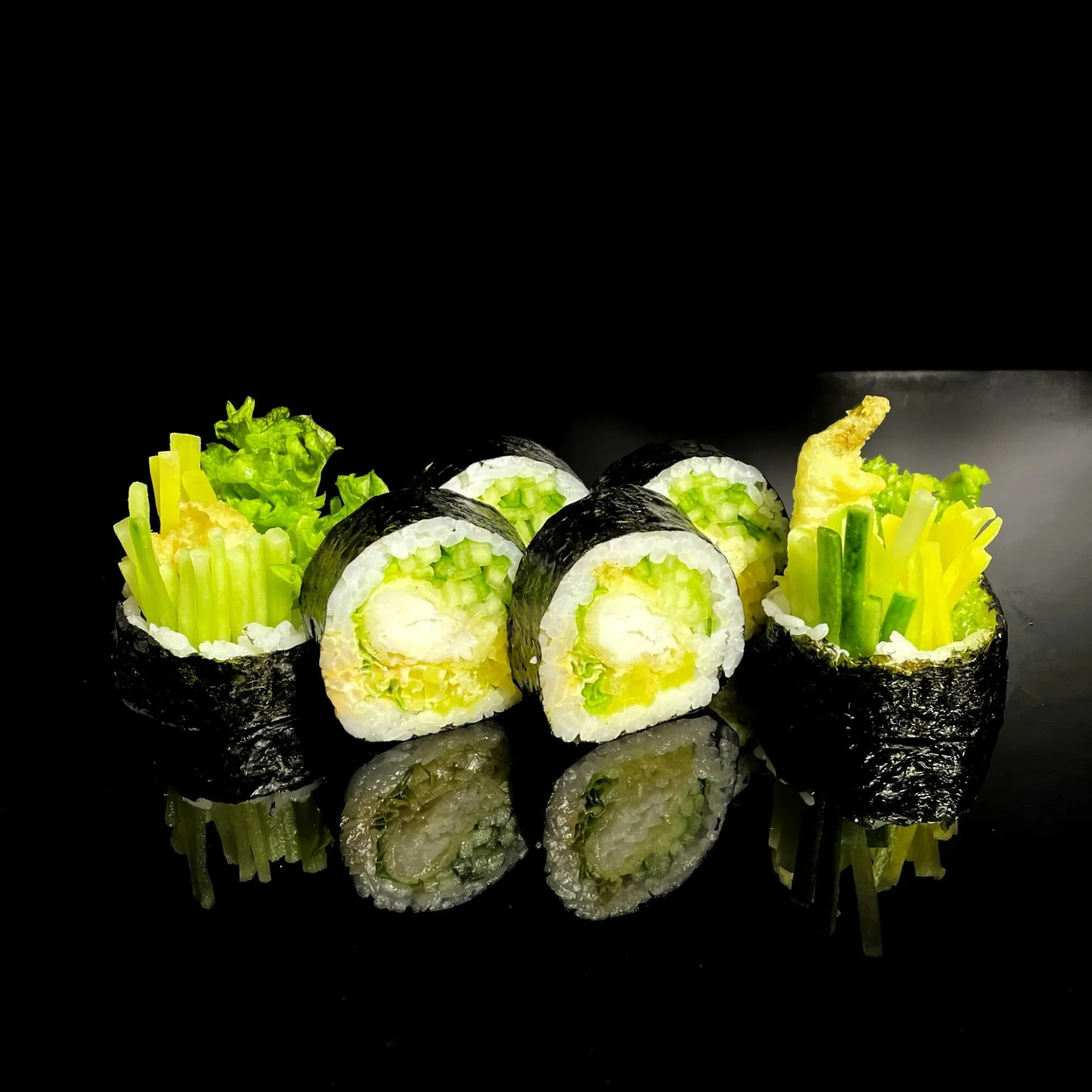 Futomaki tilapia tempura