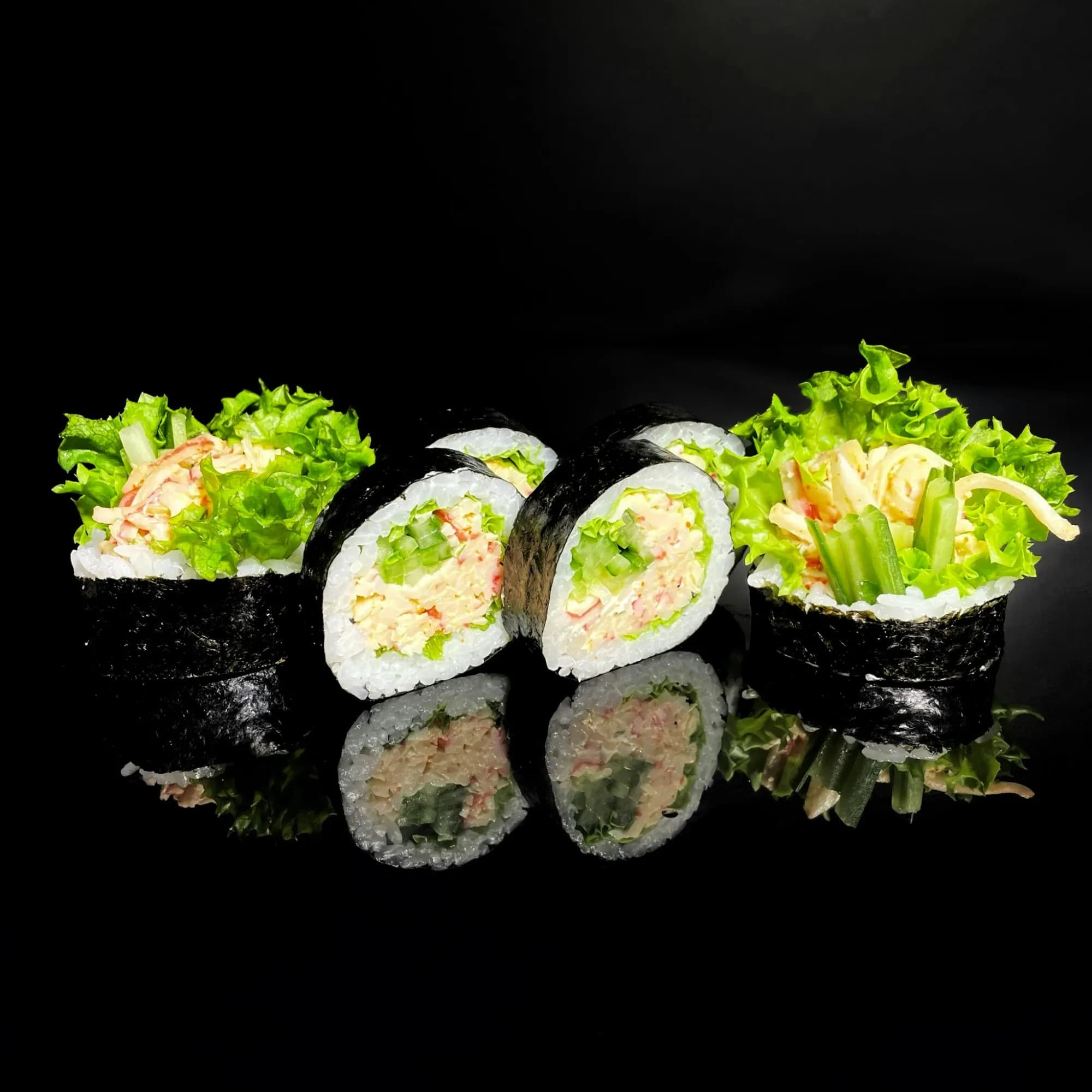 Futomaki sałatka z kraba