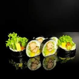 Futomaki łosoś pieczony