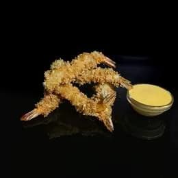 Krewetki w panko z sosem mango chilli 5 szt.