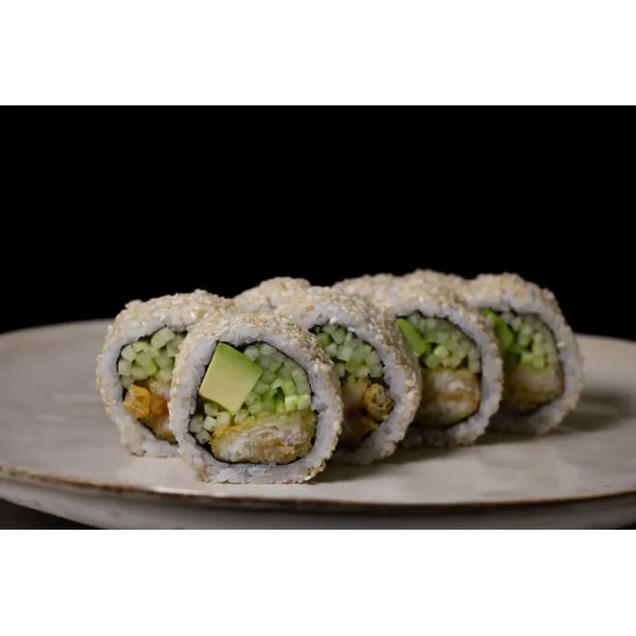 California hirame z halibutem