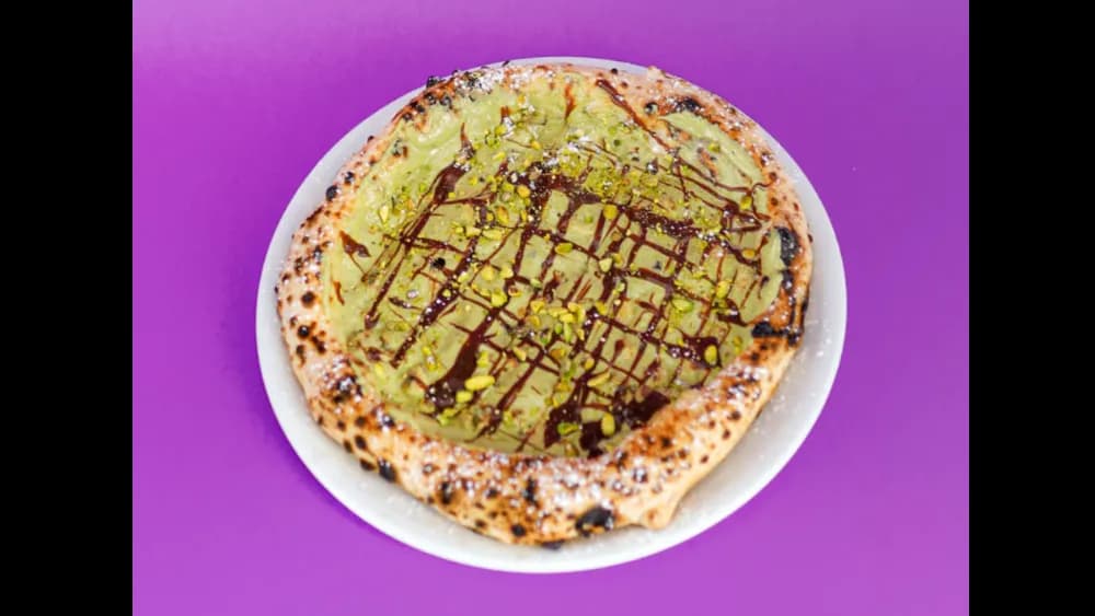 PIZZA PISTACCHIO CHOCOLATE