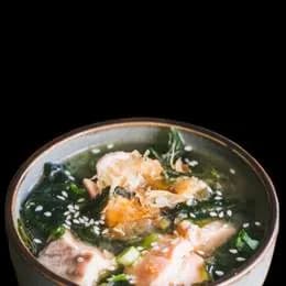 Zupa Miso z łososiem