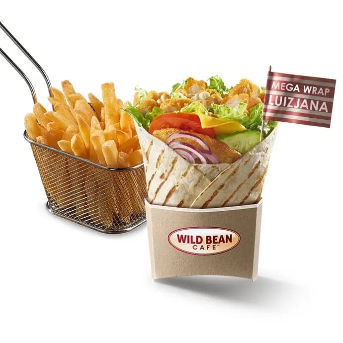 Wrap Luizjana+ Frytki