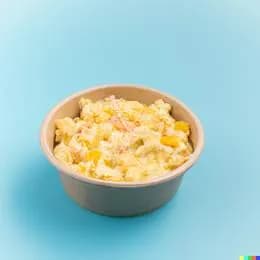 Jajecznica na maśle z 3 jajek z pieczywem