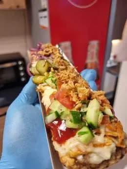 Zapiekanka z kurczakiem