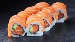 Golden California maki Łosoś