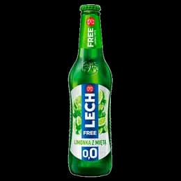 Piwo Lech limonka z miętą 0,0%